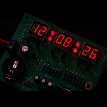 AT89C2051 6 Digital LED Electronic Clock DIY KIT