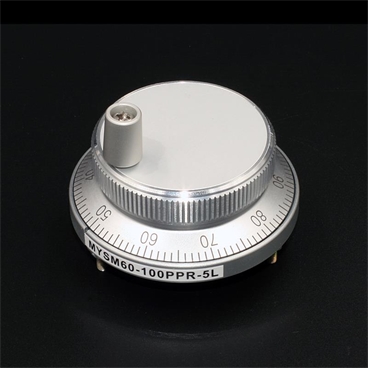 60mm CNC Pulser Handwheel 5V 6Pin Pulse 100 Manual Pulse Generator