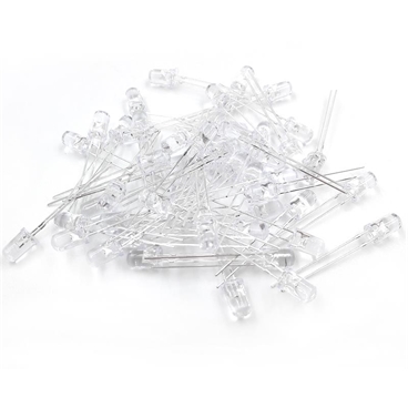 5mm RGB Fast Flashing Water Clear LED Lamp