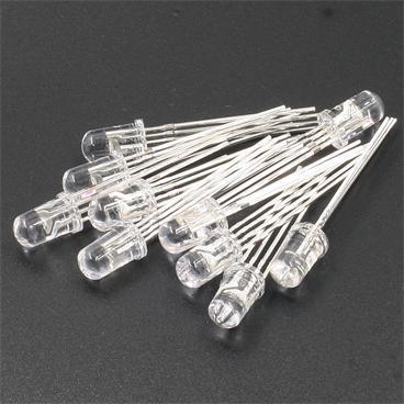 5mm RGB Water Clear Emitting Diode Lamp