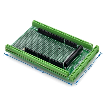 Mega 2560 R3 Prototype Screw Terminal Block Shield Board