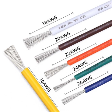 20/22/24/26/28/30 AWG Stranded Silicone Wire Kit (6 colors)